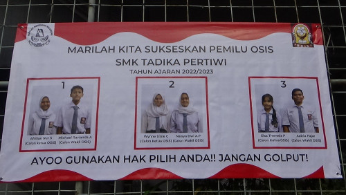 Pemilihan Ketua & Wakil OSIS masa bakti 2022/2023